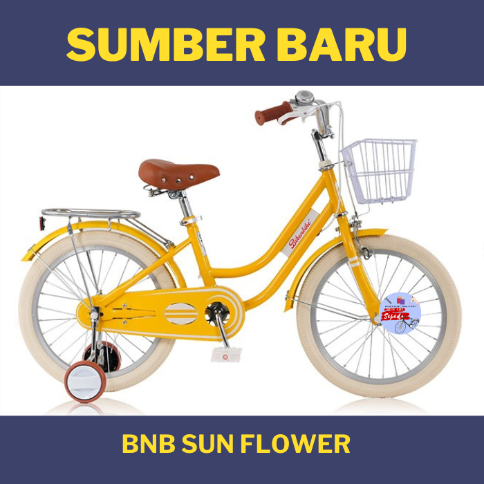 Sepeda Mini Bnb Sun Flower, Bnb Classic 12", 16", 18" New Sepeda Anak Perempuan