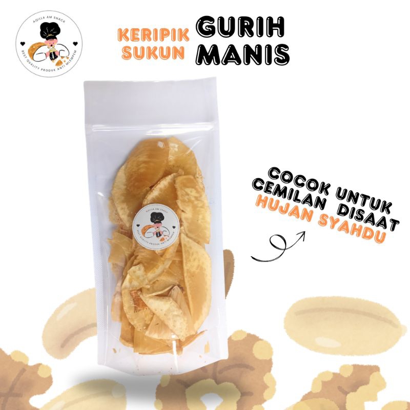 

SNACK CEMILAN KERIPIK SUKUN GURIH MANIS