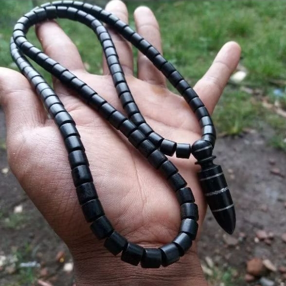 kalung kayu galih kelor hitam tenggelam