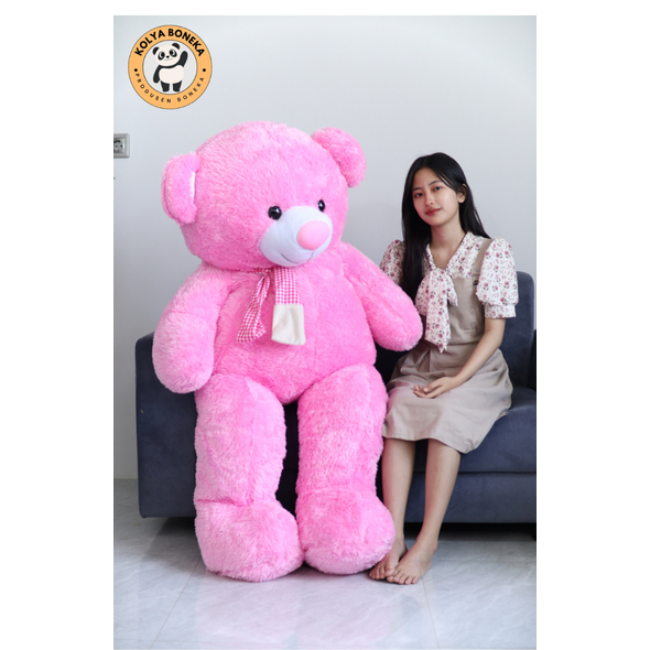Boneka Teddy Bear Giant Jumbo Teddy Bear Boneka Beruang 1.5 Meter SNI