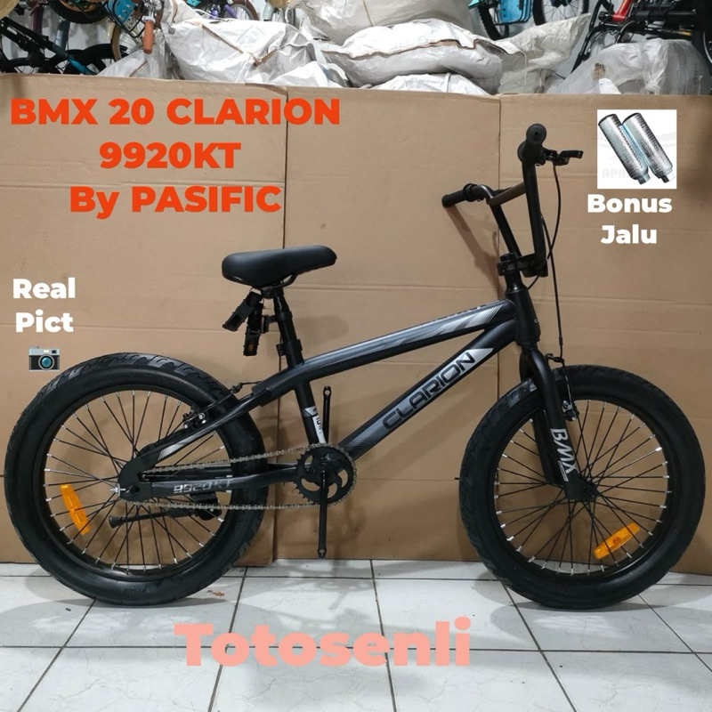 sepeda bmx anak 20 inch clarion 9920kt ban jumbo 3.0 by pacific // bmx 20 inch element coyote yotel 
