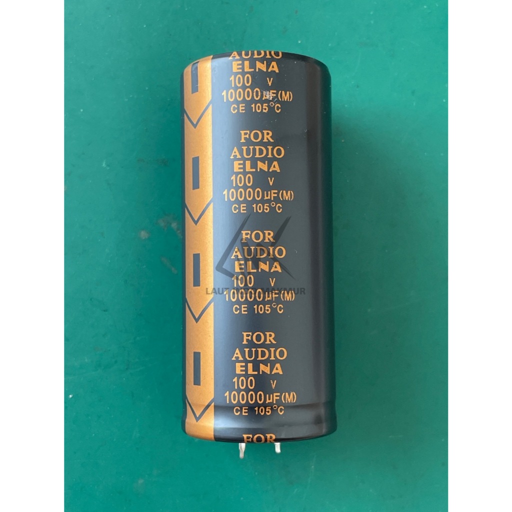 ELCO 10000UF 100V ELNA 10.000UF ELNA 100 VOLT ORIGINAL CAPACITOR ELKO KAPASITOR 10000 UF MERK ELNA