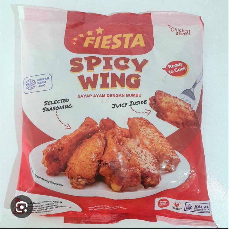 

Fiesta Spicy Wing 400gr