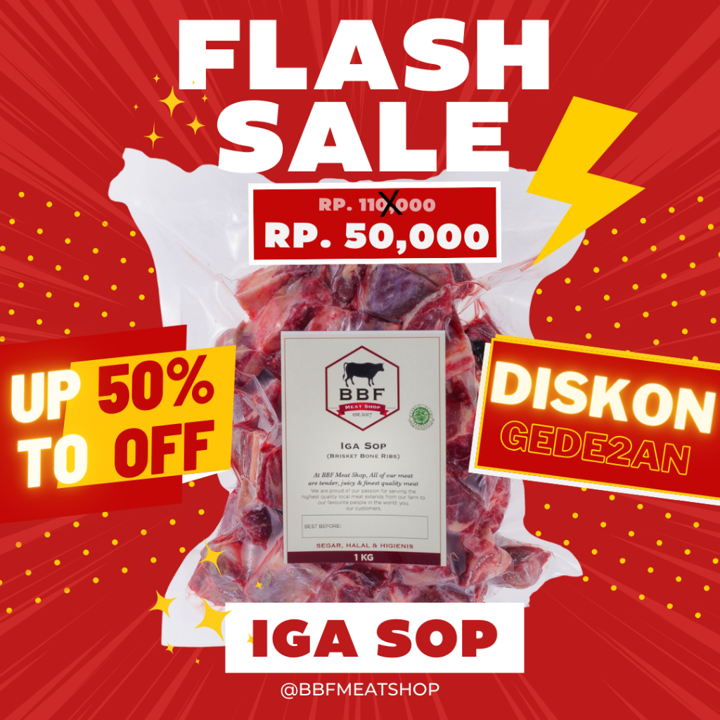 

PROMO TERMURAH DAGING TULANG IGA SAPI NAVAL RIBS END UNTUK SOP RAWON