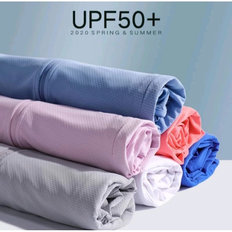 Jaket dry fit pria wanita anti sinar UV / Jaket hoodie uv protection / Jaket airism uv protection