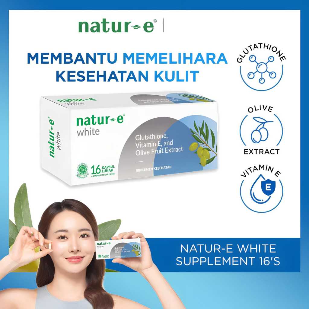 [BUNDLE] Natur-E White Soft Capsule & Bright & Glow Radiant Miracle Booster Serum 20ml