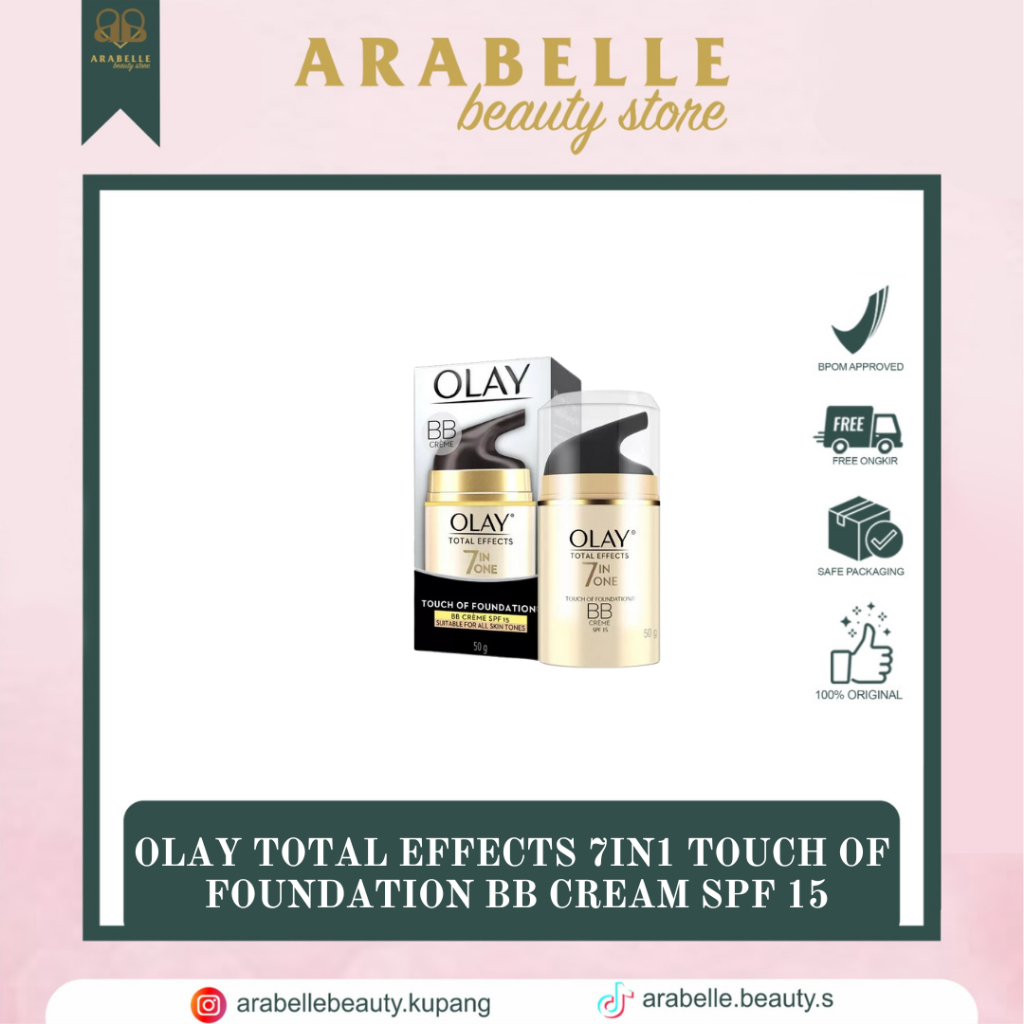 Olay Total Effects 7in1 Touch of  Foundation BB Cream SPF 15