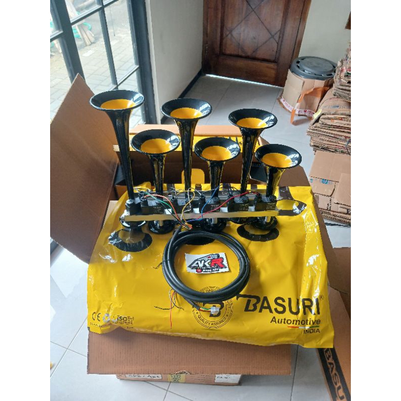 HABISIN STOX original klakson air horn basuri v4 india asli bersama modul.moreno