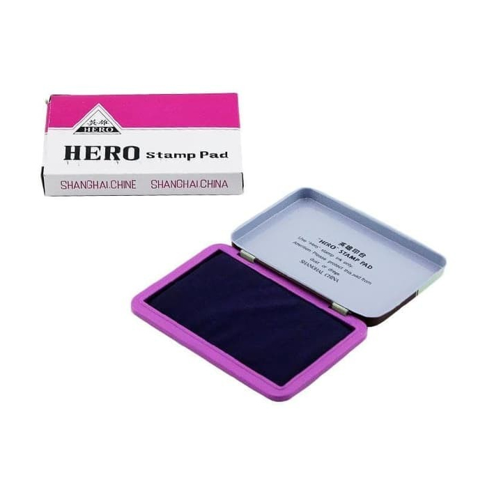 

BANTALAN STEMPEL / STEMPEL CAP / BAK STAMPEL / STAMP PAD HERO KECIL E2460