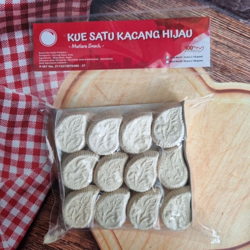 

Kue Satu Satoe Kacang Hijau Makanan Tradisional Kue Kering