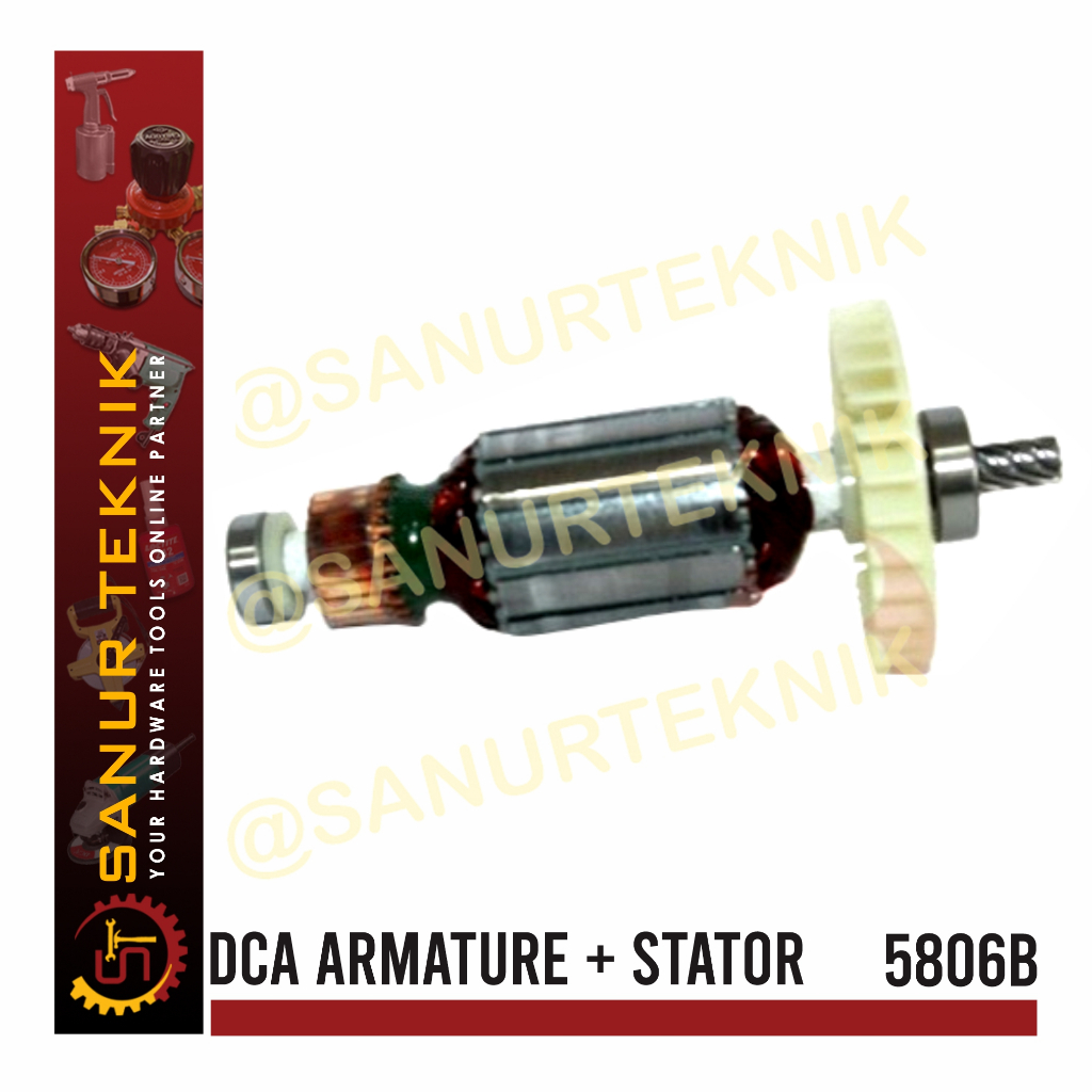 PAKET DCA ARMATURE + STATOR For Circular Saw MAKITA 5806B 5806 B