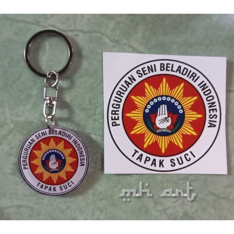 Gantungan kunci Tapak Suci Free Sticker