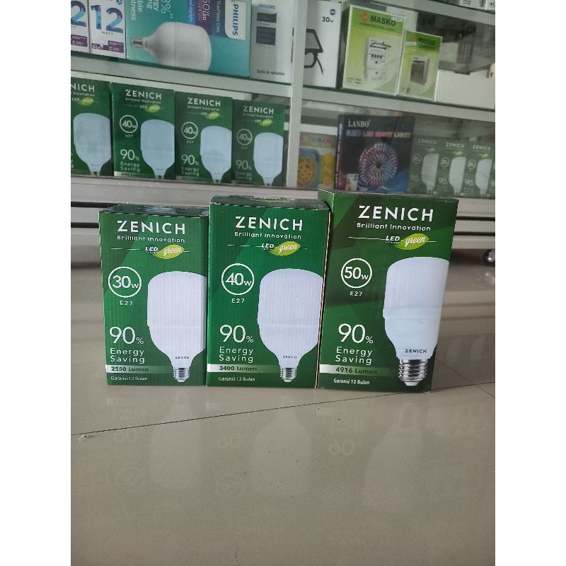 Zenich Lampu Led 30w 40w 50w