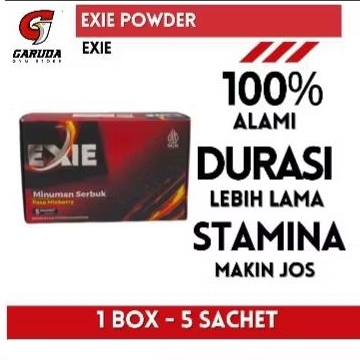 

EXIE POWDER BOX 5 SACHET MIX BERRY STAMINA PRIA