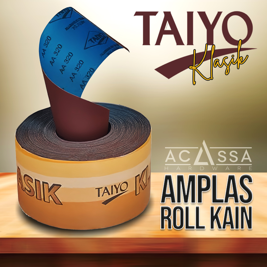 Amplas Roll Kain / amplas roll / amplas meteran taiyo klasik