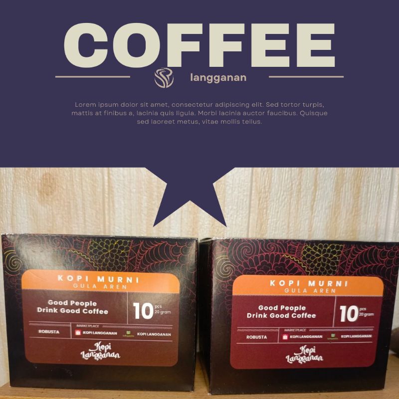 

Kopi Murni Gula Aren Good People Drink Coffee