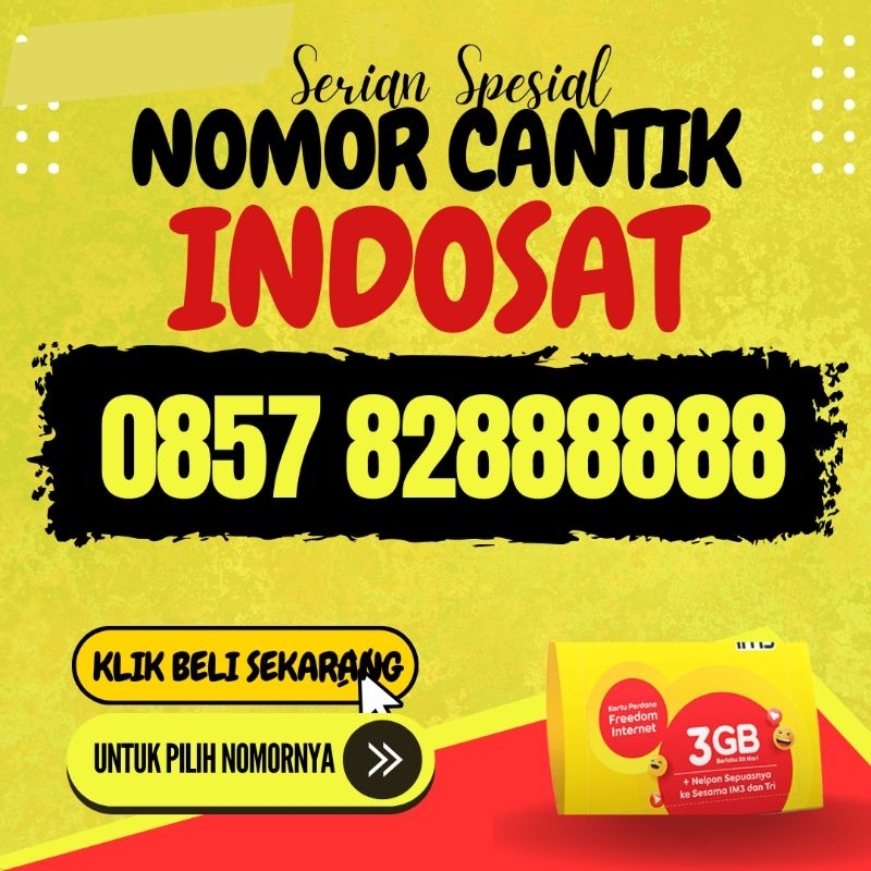 Nomer Cantik Indosat  Serian 82888888 Nomer Cantik 12 Digit No Cantik Indosat Im3 Oredoo Kartu Perda
