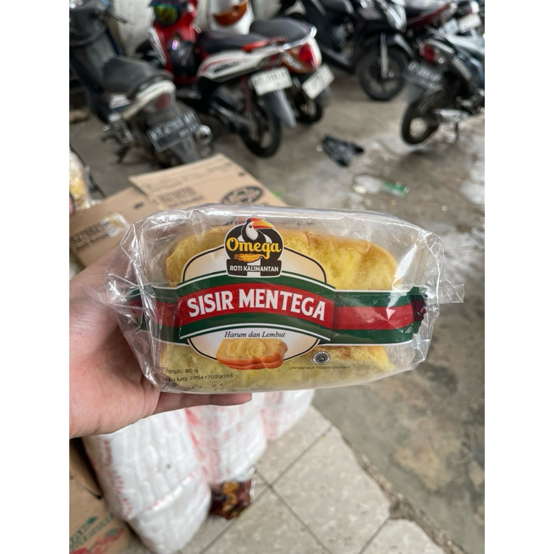 

ROTI SISIR MENTEGA / KALIMANTAN / PAK / isi 5 pcs