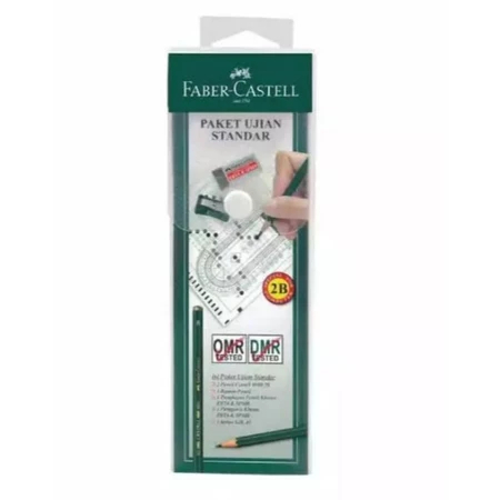 pensil faber castell (paket Ujian set)