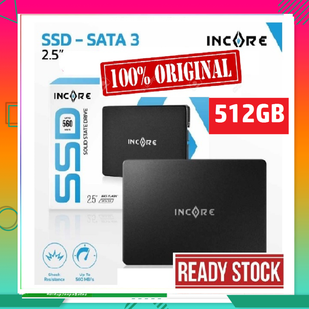Incore SSD - SATA 3 512GB / SSD SATA 512GB