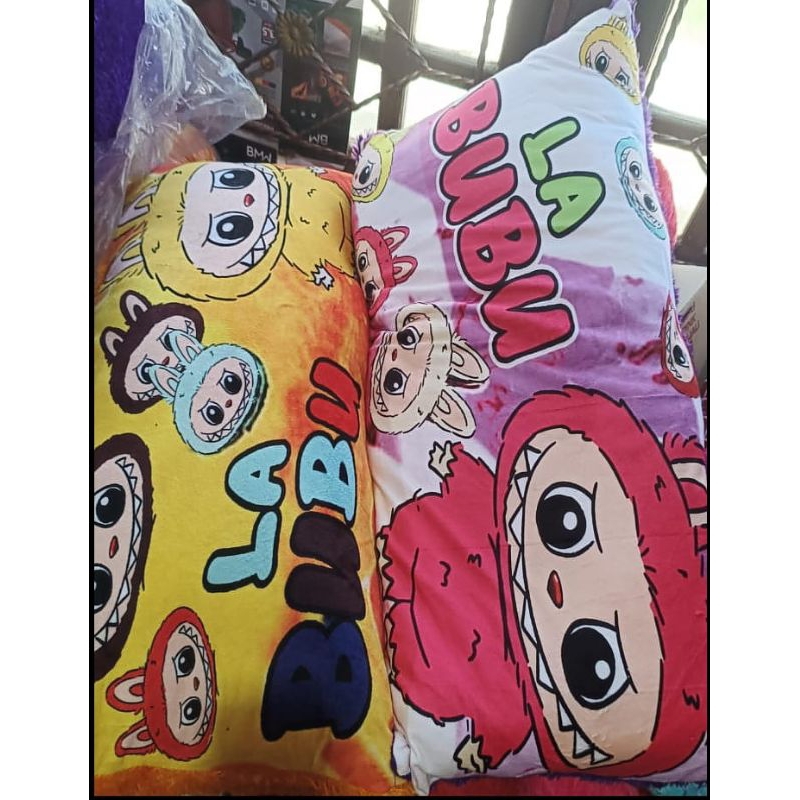 BANTAL CINTA MOTIF LABUBU BESAR JUMBO/BANTAL TIDUR