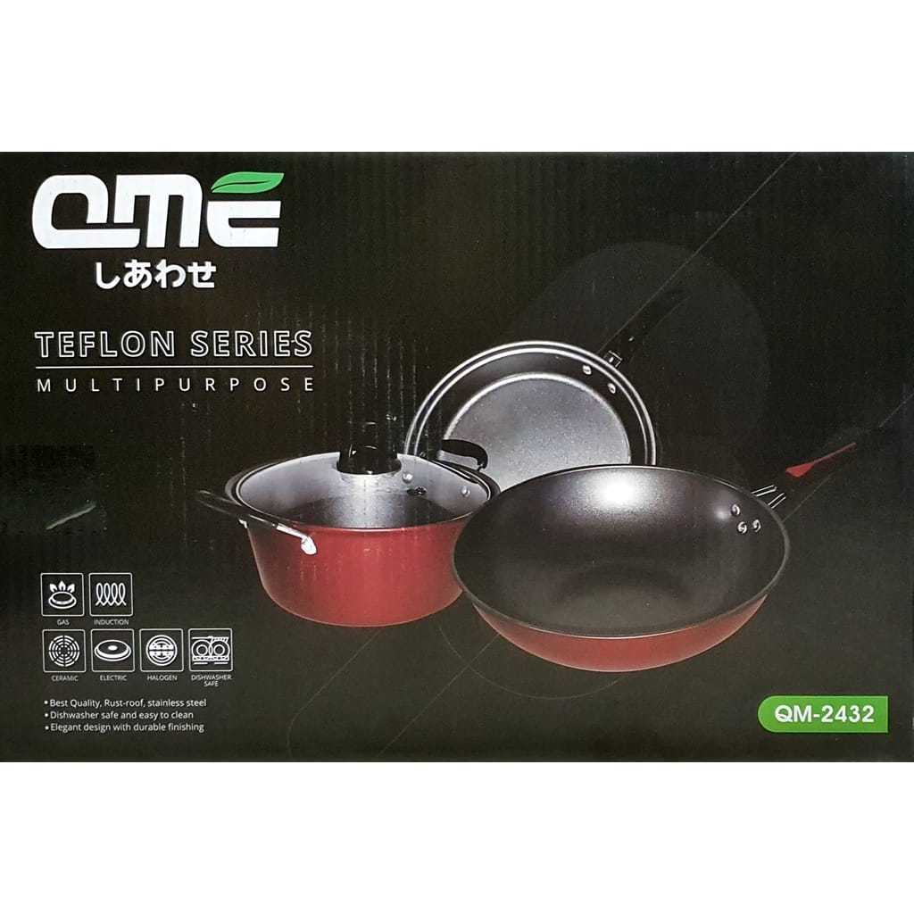 Panci / Teflon set 3pcs QME