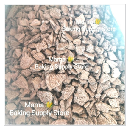 

Black Cookie CRUMB Crumble Diced Cake Topping Minuman Decoration 250 g