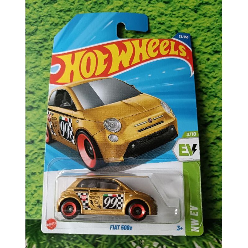 Hot Wheels Fiat 500e Gold 99