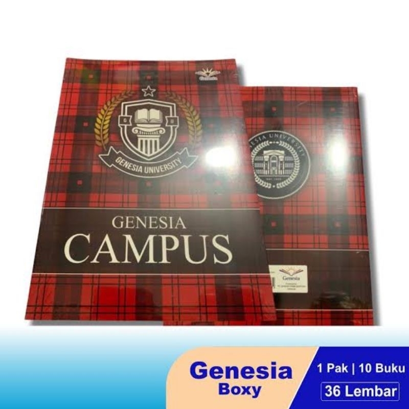 

Buku Tulis Campus Boxy Genesia 36 Lembar