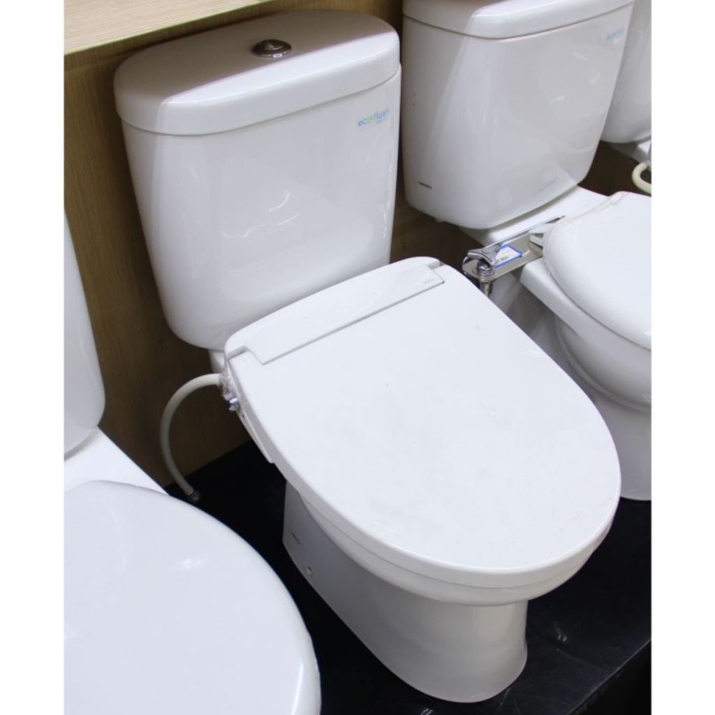 Toto Closet + Kloset + Toilet Duduk Cw 421 Jp J Cw421J White Eco Washer