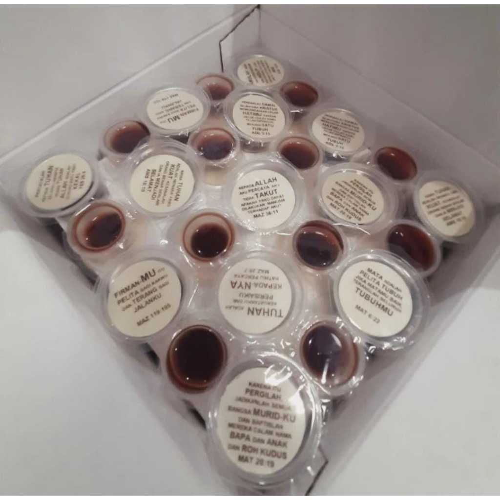 

Anggur Perjamuan PREMIUM BESAR Hosti AYAT isi 200pcs "GALILEA" (HB Ayat isi 200)