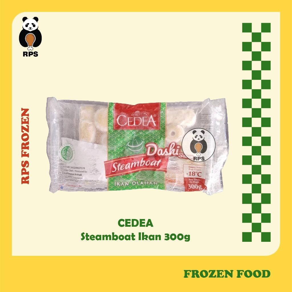 

Steamboat Cedea 300gr, Steamboat Ikan 300gr