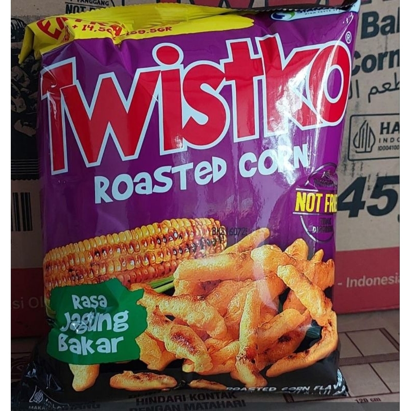 

Twistko Snack Jagung Bakar 145 g & 70 g