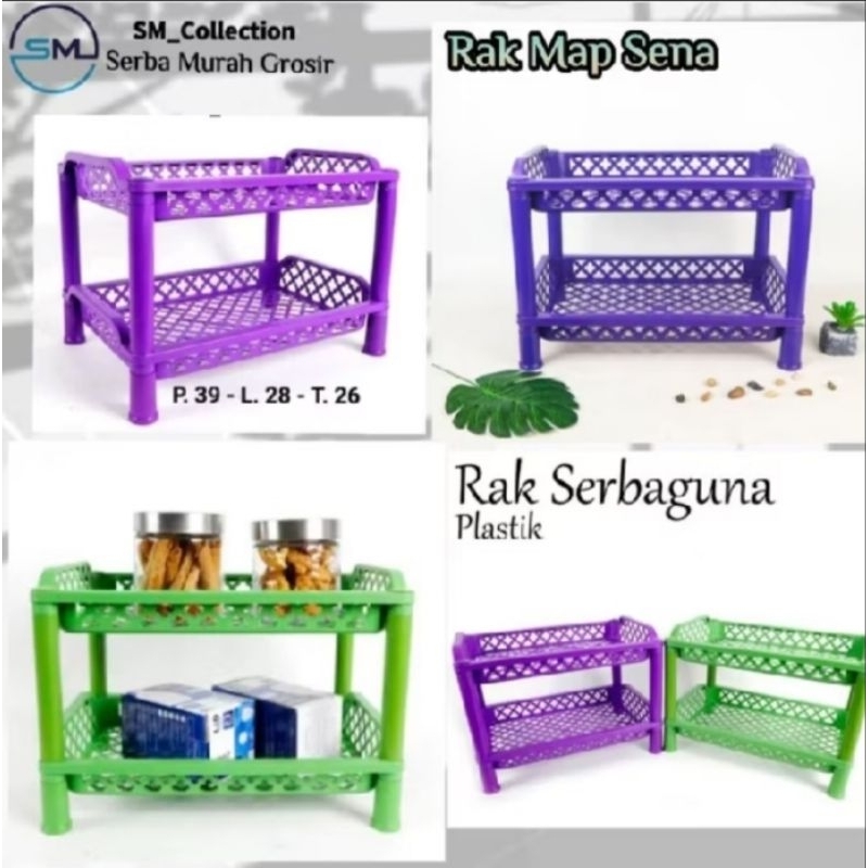 Rak dapur/Rak bumbu/Rak map/SENA