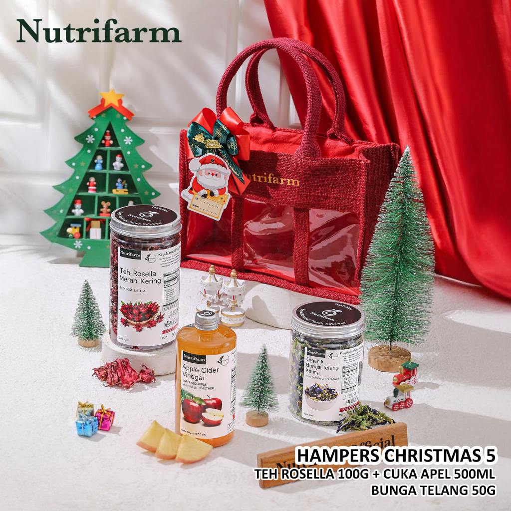 

NUTRIFARM HAMPERS CHRISTMAS 5/HAMPERS NATAL PREMIUM SET EKSLUSIF