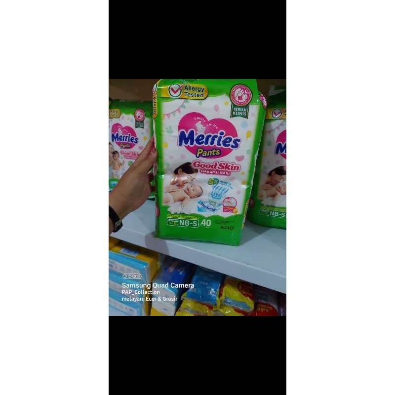 Pampers Merries Nbs-40
