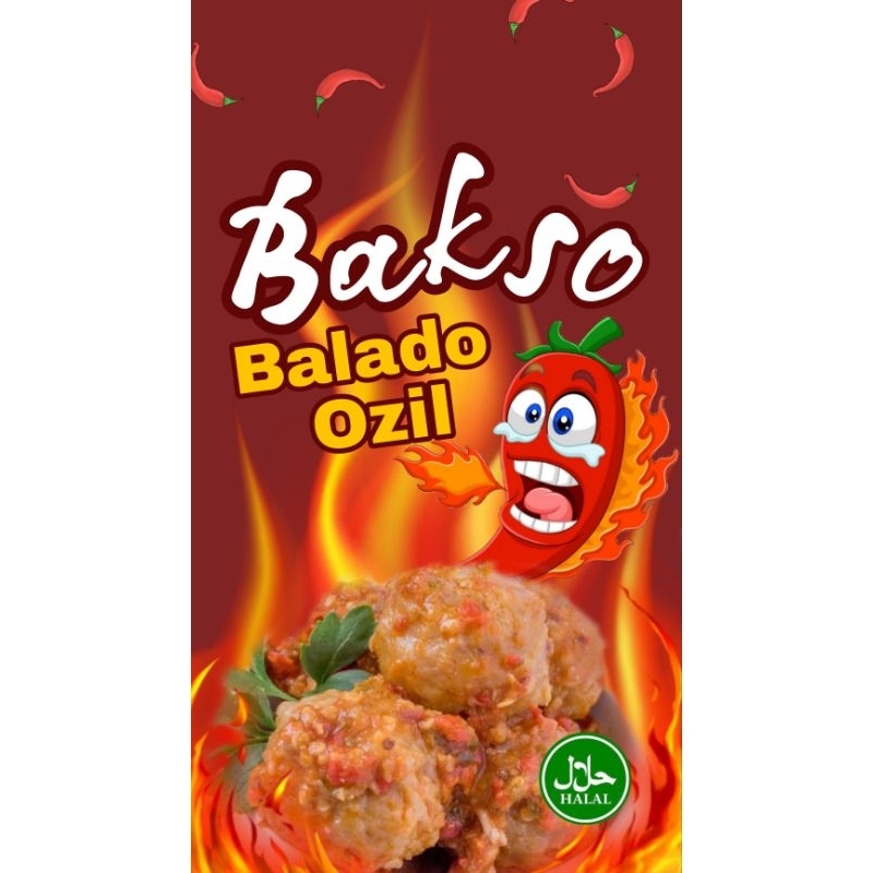 

Bakso Ozil Balado isi 25