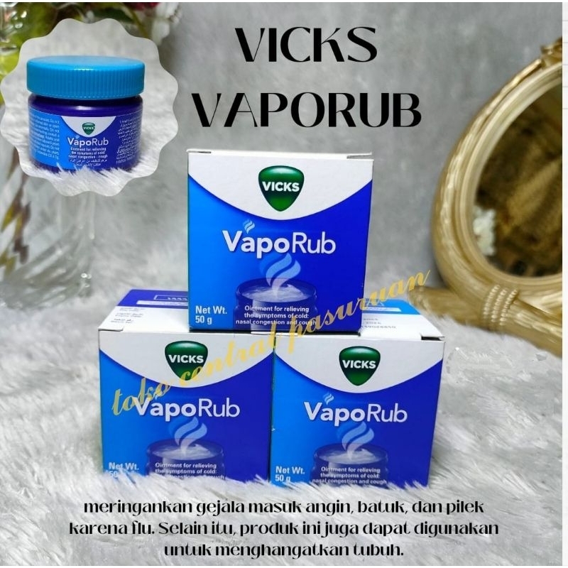 VICKS VAPORUB ORIGINAL SAUDI 100 % ASLI TERMURAH/VICKS BABY