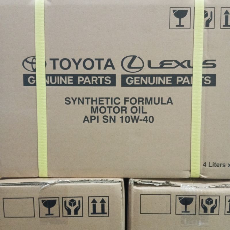 Toyota tmo bensin sae 10w-40 kemasan 1 dus 16 liter