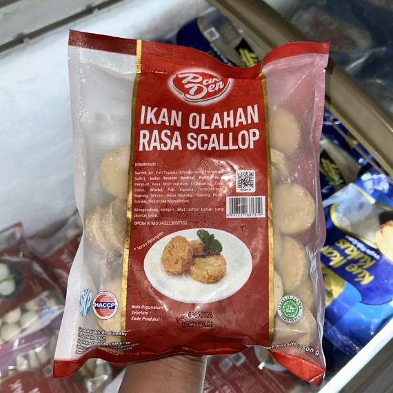 

Pak Den Ikan Olahan Scallop 500gr