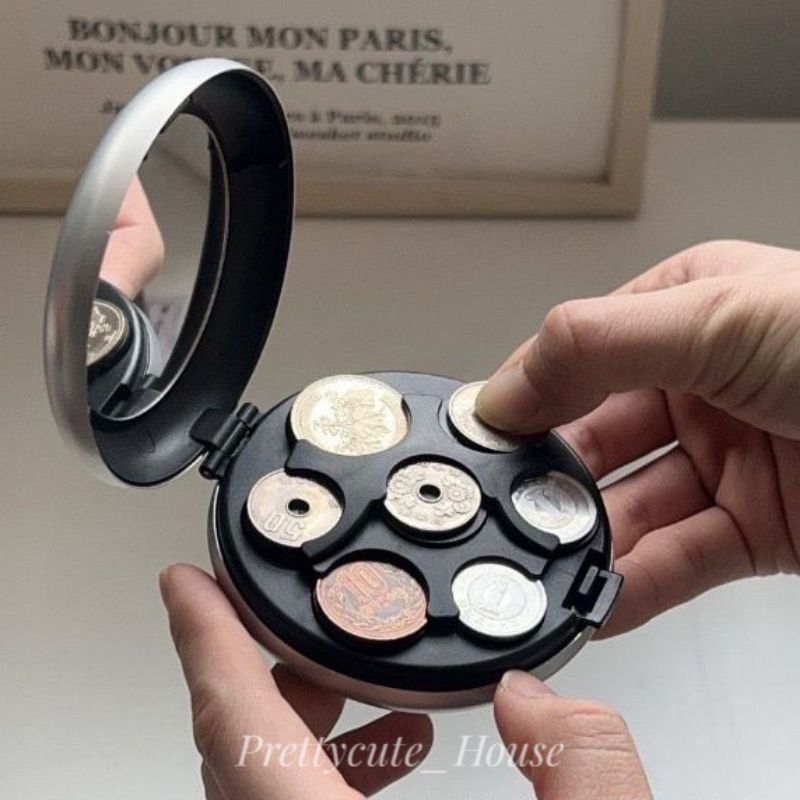 Dompet Koin Organizer / Japan Coin Holder / Coin Wallet / Mini Pouch Portable / Tempat Koin Organize