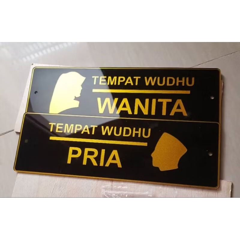 

Akrilik Tempat Wudhu Custom