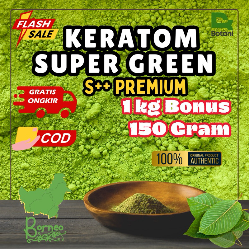 

DK BOTANI - TERMURAH BUBUK PURLI DAUN PURI ORIGINAL KALIMANTAN NANO S+ 1KG GRATIS 150GR