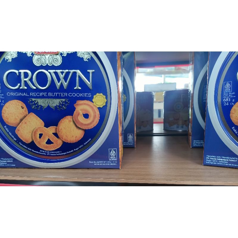 

SERENA CROWN BUTTER COOKIES 681Gr