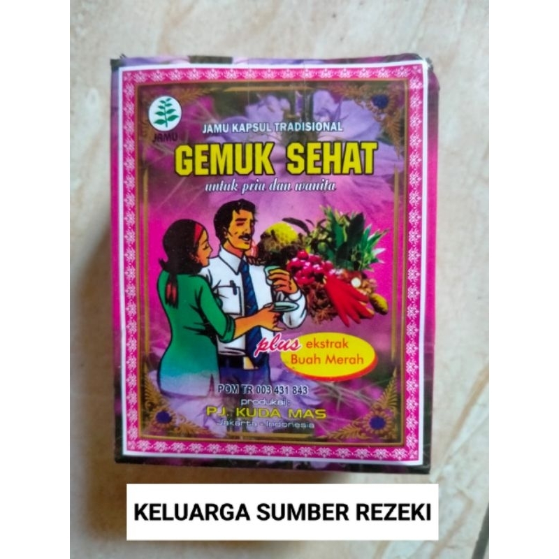 KAPSUL GEMUK SEHAT KUDA MAS