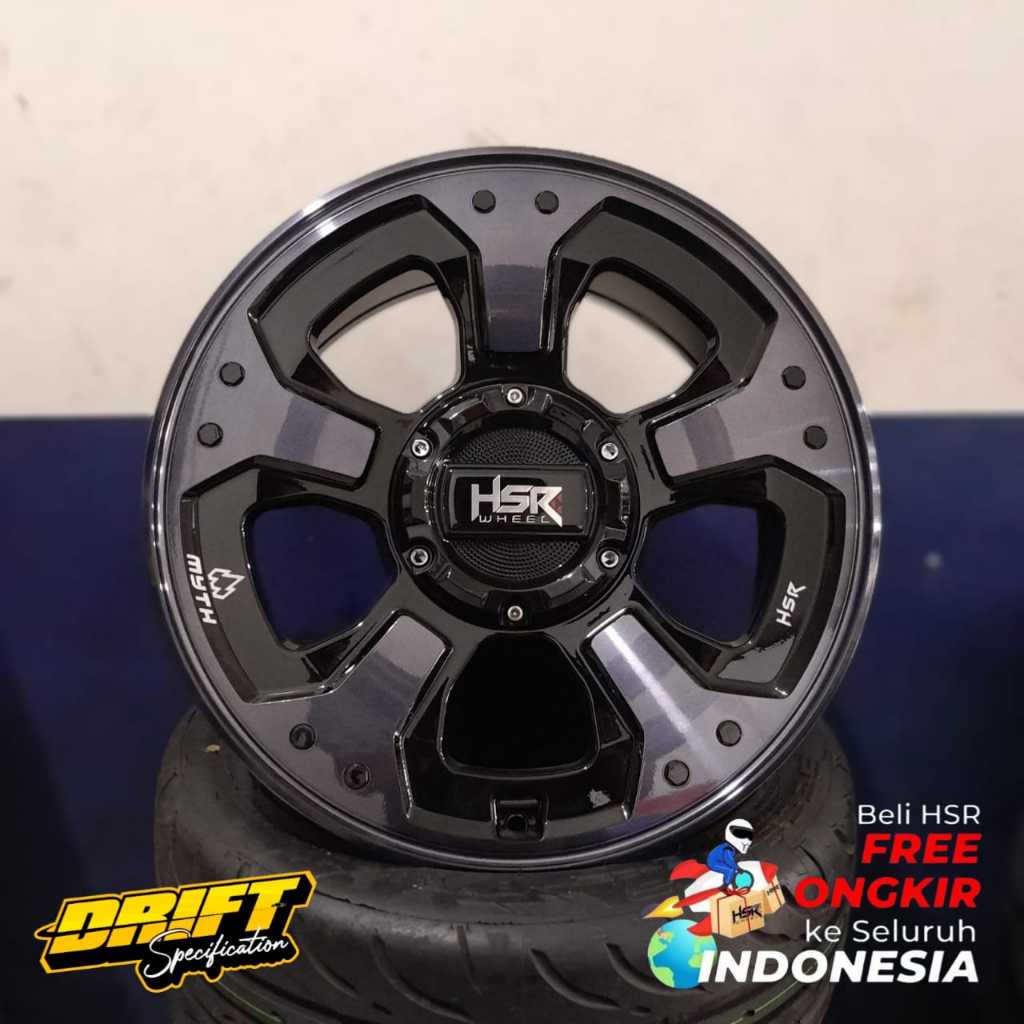 HSR WHEEL MYTH03 Ring 18 H6X139,7 - Velg Mobil Fortuner Pajero Hilux Dkk