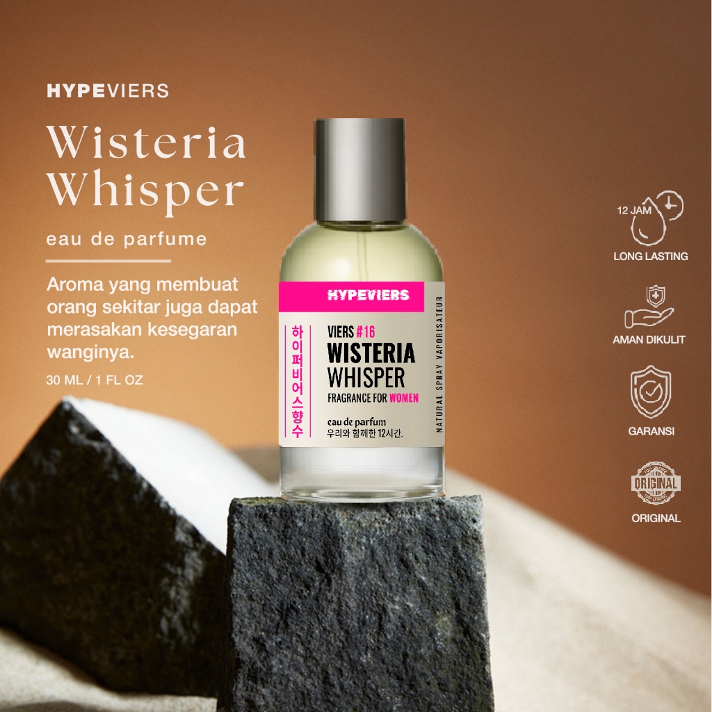 Hypeviers Perfume - Wisteria Whispers Parfum Wanita