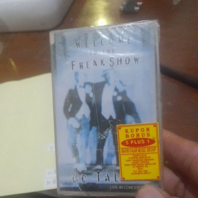 kaset pita rohani welcome the freak show dc talk segel (K801)