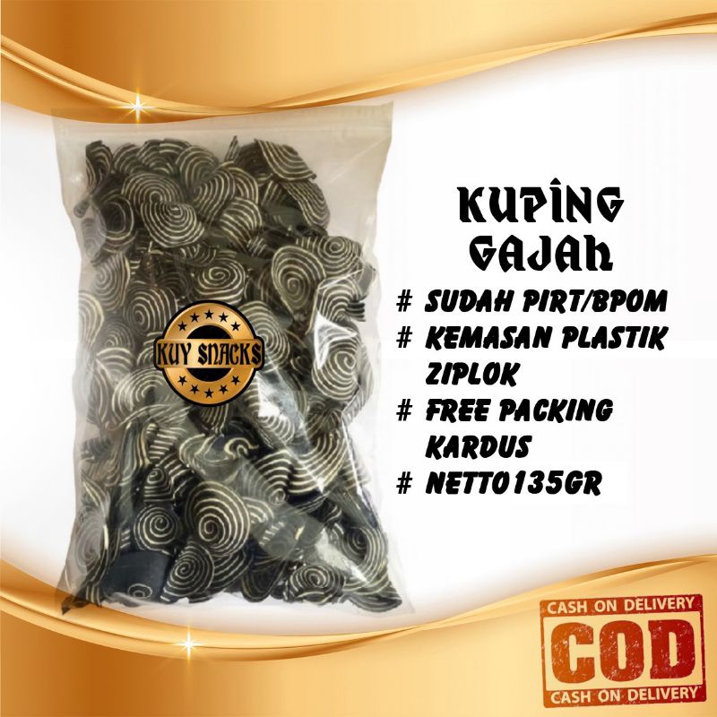 

{Kuy Snacks} Aneka Macam Makanan Serba 10RB KUPING Gajah
