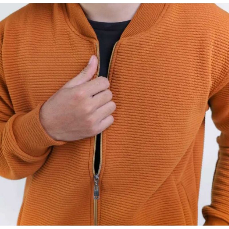 jaket pria Comfy Ottoman Jaket Bomber Pria Terbaru Premium